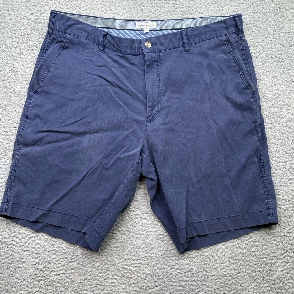 Peter Millar golf shorts size 35 medium blue